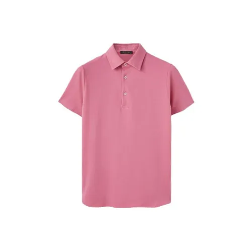 Loro Piana Polo Shirts Men Pink