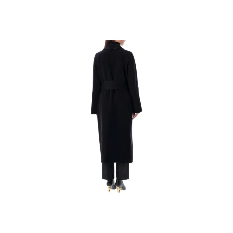 Ferragamo Coats Women's Black-1