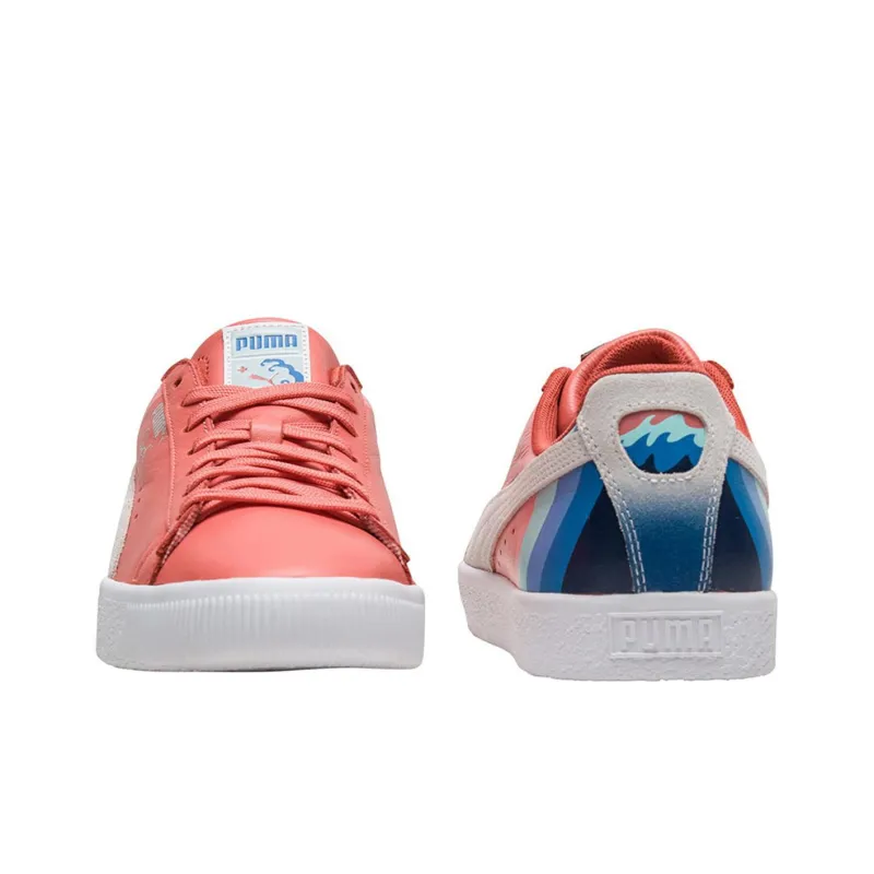 PUMA Clyde Pink Dolphin Porcelain Rose-3
