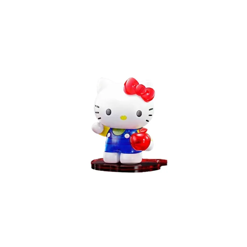 BANDAI SDEX First Gundam RX 78 Hello Kitty/RX 78 2 Gundam Multicolor Transparent STS Exhibition Edition Model Kits-2