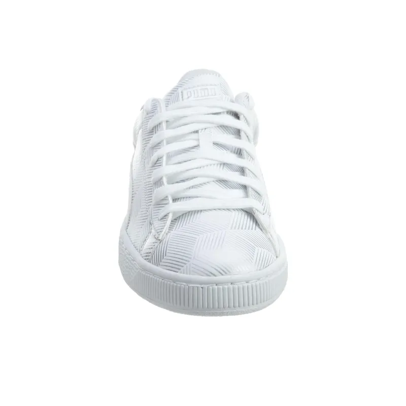 PUMA Basket Classic Metallic White-2