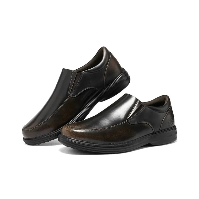 Skechers ARCH FIT OGDEN Men's Casual Shoes Men's Black-3