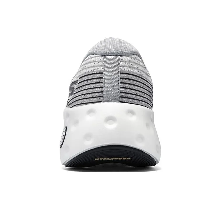Skechers Cushioning Wear-Resistant Low-Top Running Shoes Men's White-4