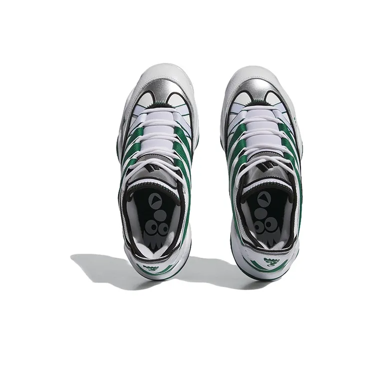Adidas Originals Top Ten 'White Green'-4