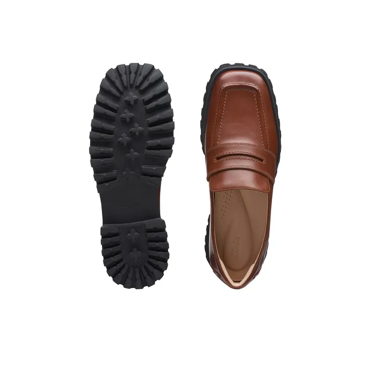 Clarks Trendy Series Casual Single Shoes Women's Dark Brown-2