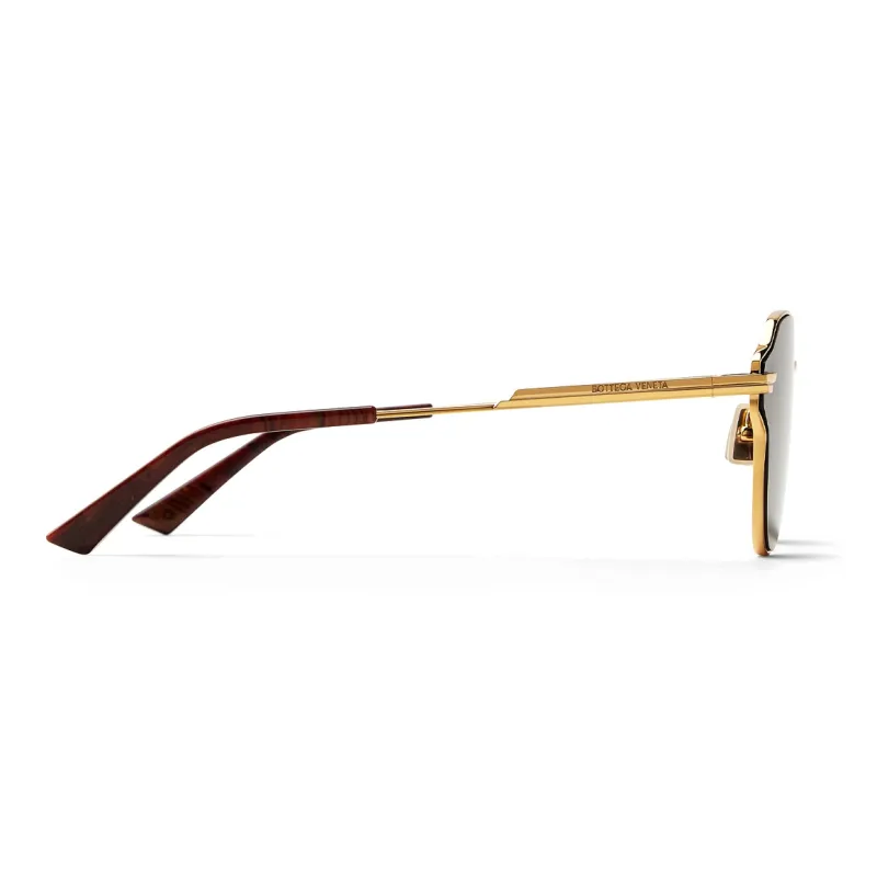 Bottega Veneta Aviator Frame Sunglasses-1