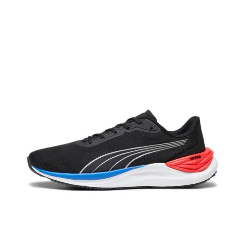 PUMA Electrify Nitro 3 Running Shoes Men Low-Top Black/Red