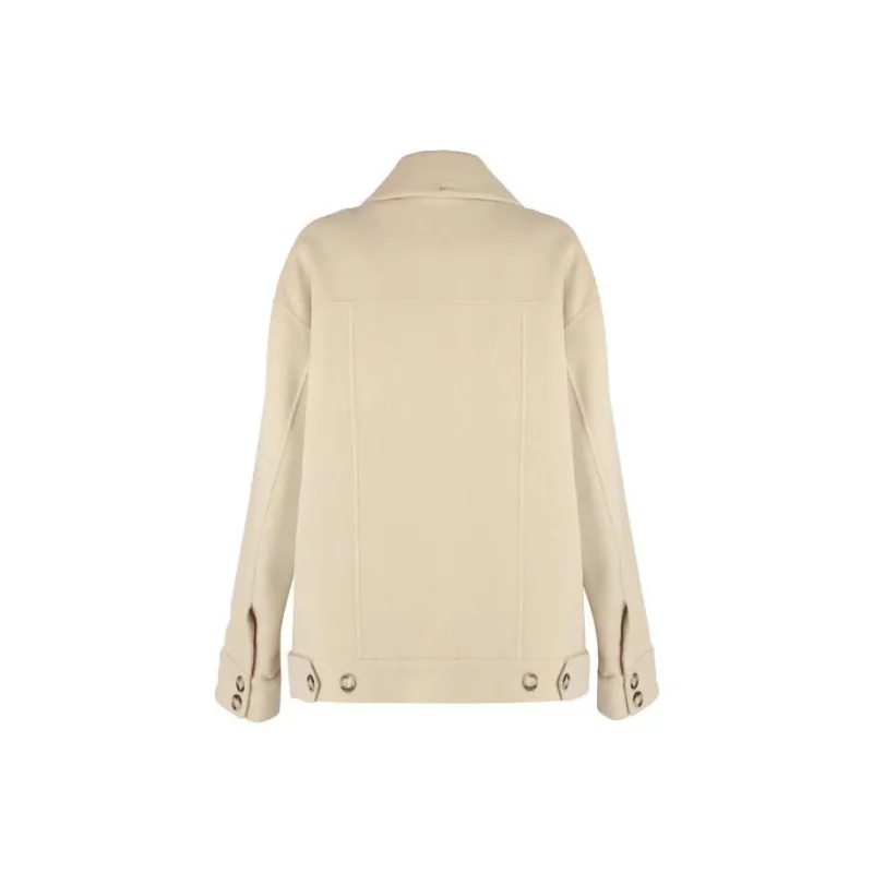 SportMax Buttoned Long-Sleeved Jacket-1
