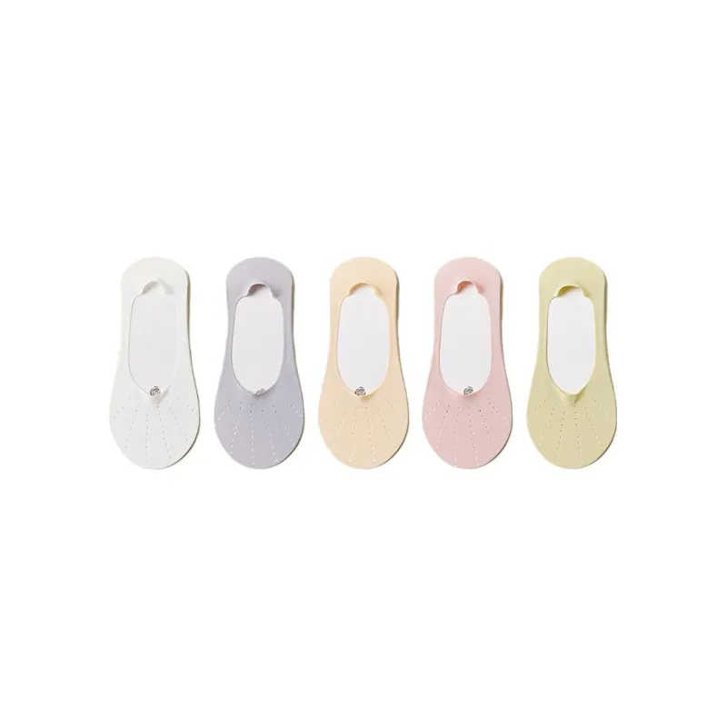 AUGUST Women's No Show Socks-6