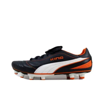 PUMA King Finale I Fg New Navy/White Team Orange Women's
