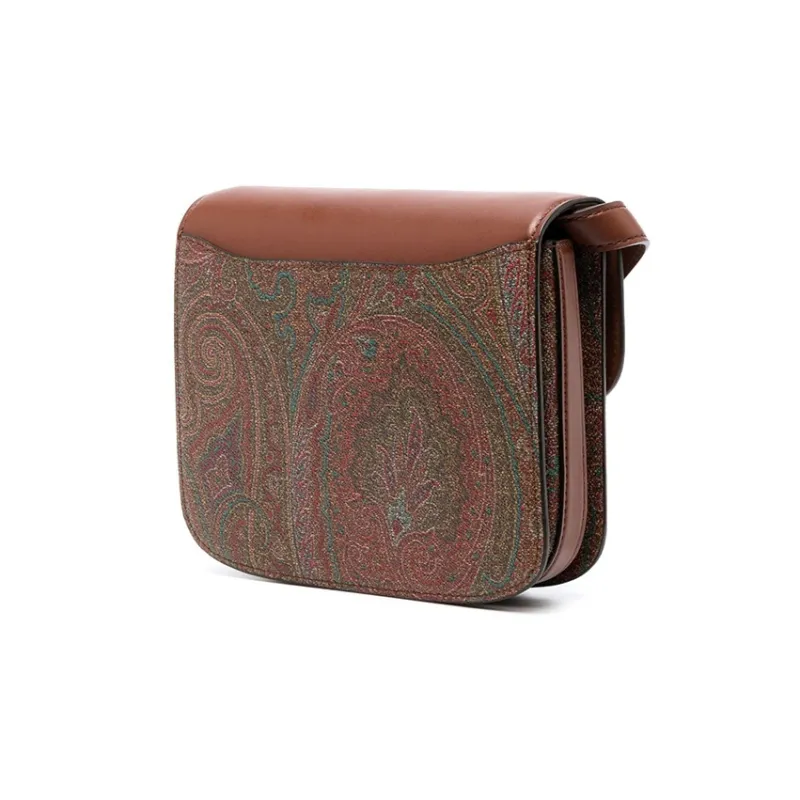 ETRO Paisley Printed Logo Plaque Crossbody Bag-1