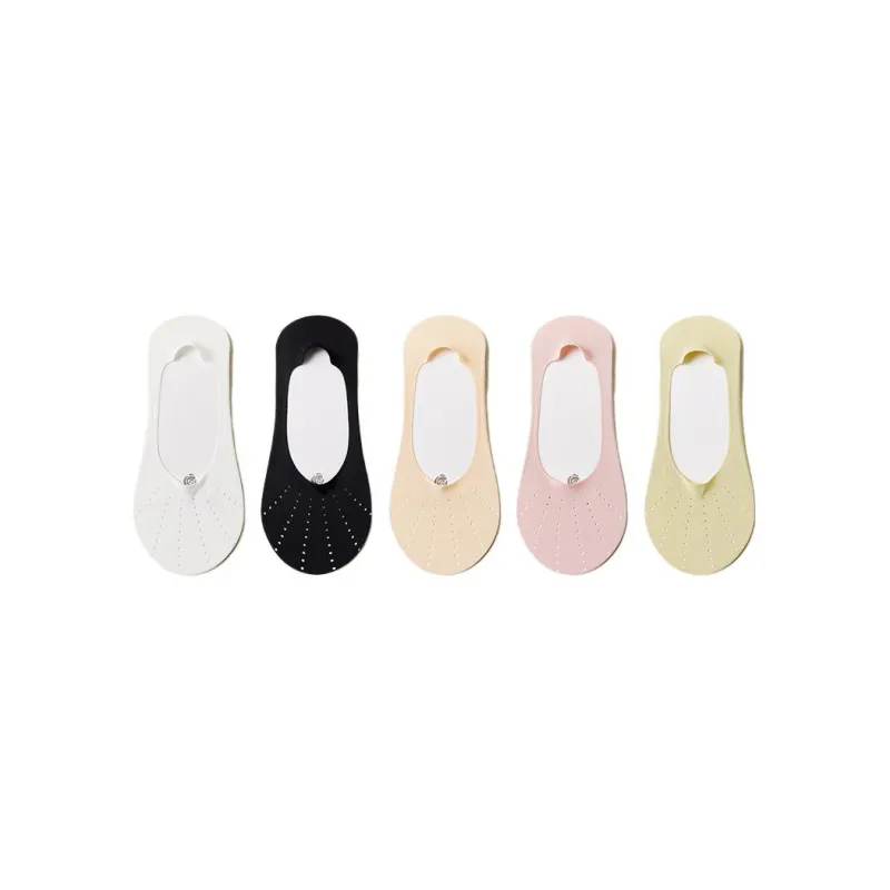 AUGUST Women's No Show Socks-7