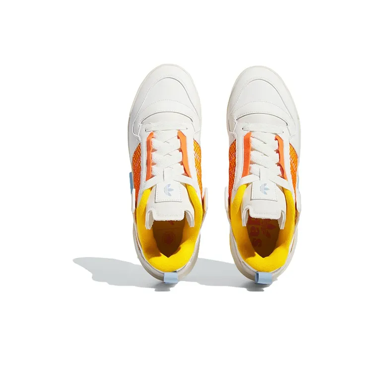 adidas originals Forum Low White Crew Yellow-4