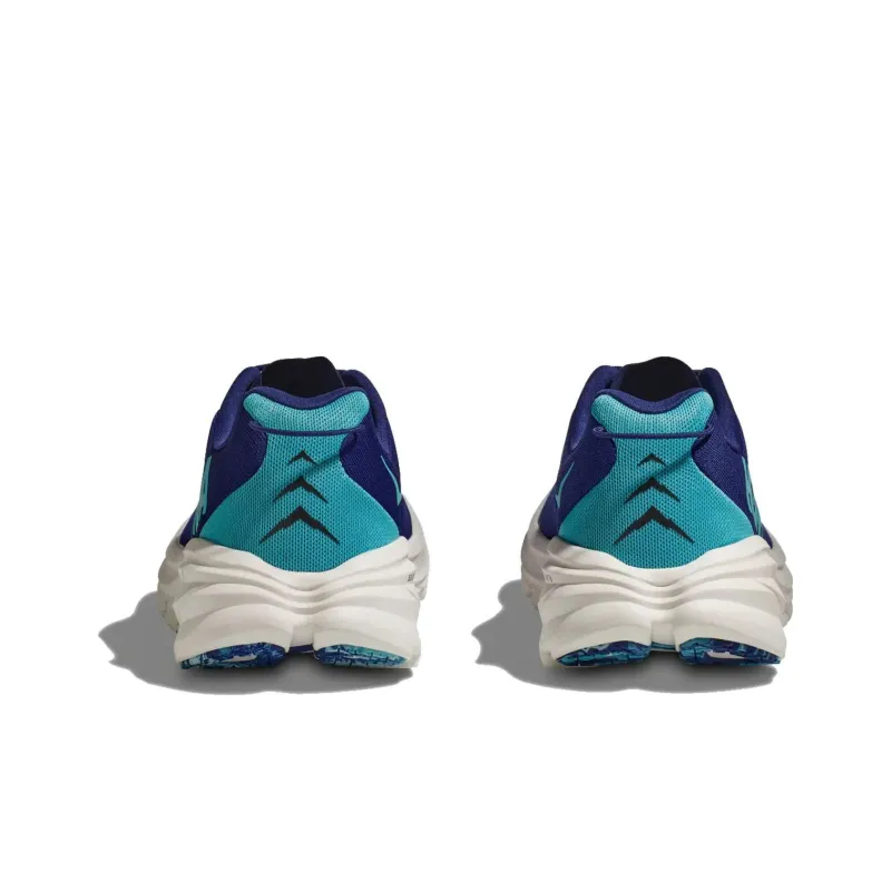 HOKA ONE ONE Rincon 3 W Anti Slip Wear Resistant Low Top Running Shoes Men's Blue-3