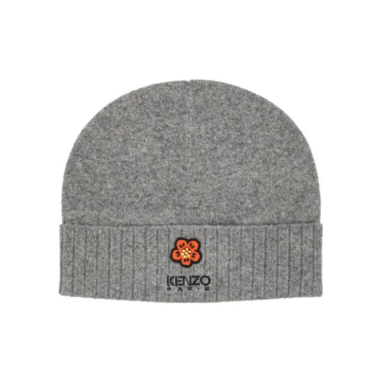 KENZO Beanies Men Gray-0