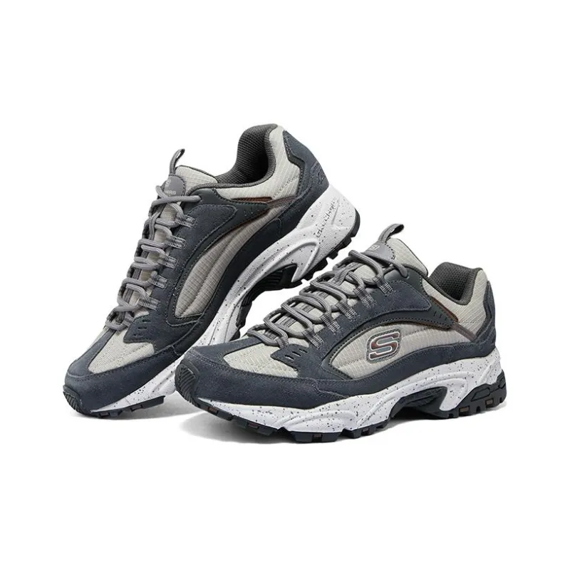 Skechers Stamina Cutback 'Black Grey Beige'-3