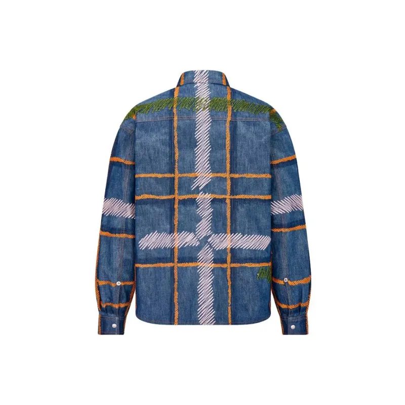DIOR X Denim Tears Long Sleeve Shirt-1