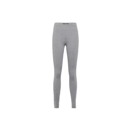 MIU MIU Casual Pants Women's Gray