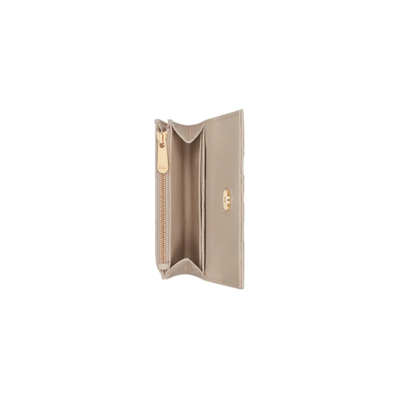 DIOR Sheepskin Wallet Extra Small Women's Pink Beige-3