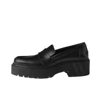 HERMES Hitch Loafers Women's Black