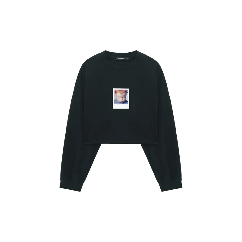 UNVESNO Sweatshirts Unisex Black-2