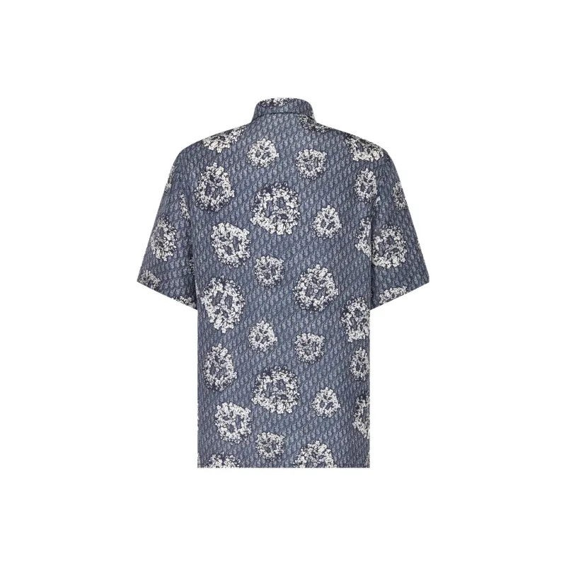 DIOR X Denim Tears Short Sleeve Shirt-1