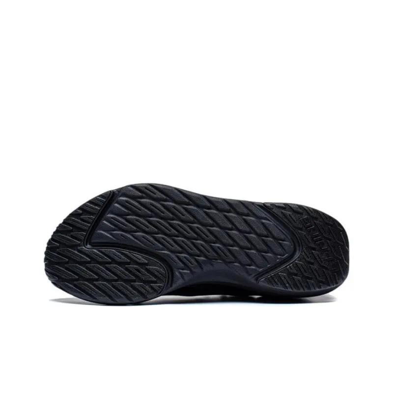 LiNing SOFT GO Go Slip Resistant Low Top Casual Shoes Men's Black-4