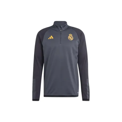 Adidas Real Madrid Sweatshirts Men Carbon Black