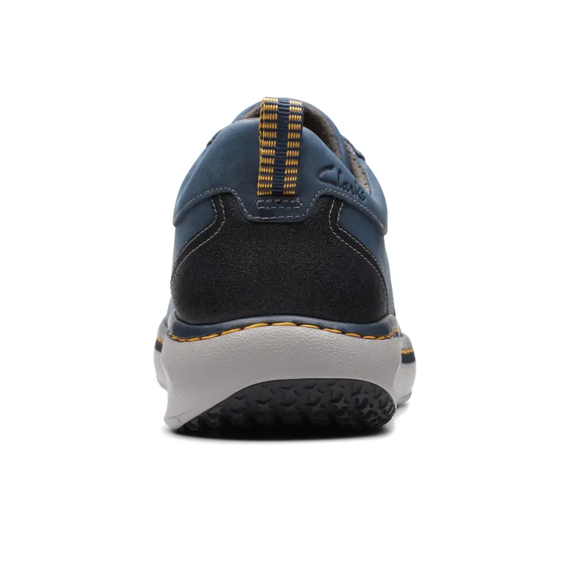Clarks Artisan Collection Durable Breathable Low Top Casual Shoes Men's Marine Blue-3