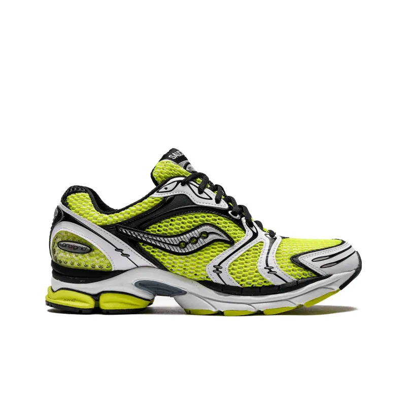 Saucony ProGrid Triumph 4 Yellow Silver-1