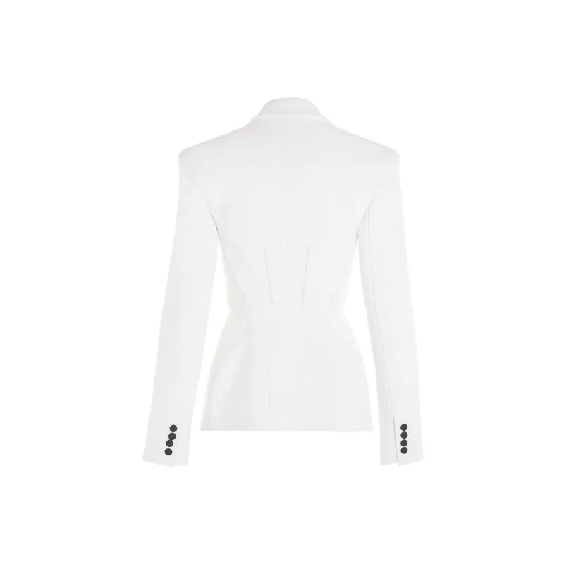 Mugler Fitted Corset Blazer-1