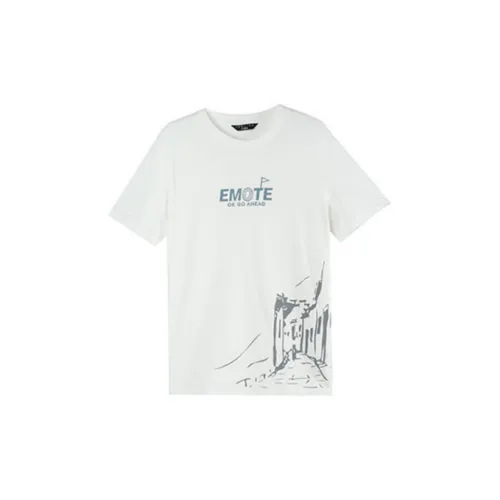 Tonlion T-Shirts Men White