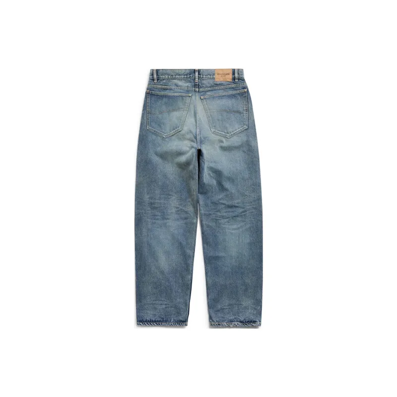 Balenciaga FW23 Jeans Loose Fit Unisex Blue-1