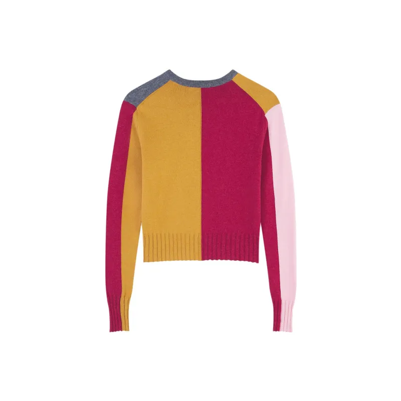 Maison Kitsune Sweaters Women's Mustard-1
