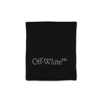 OFF WHITE Bookish Knit Scarf