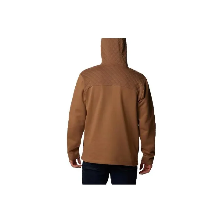 Columbia Leif Trail Sweatshirt Men's Brown-1