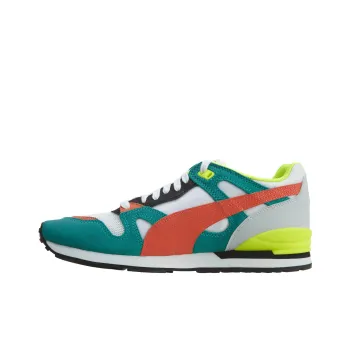 PUMA Duplex Olympics White/Spectra Green/Red Blast