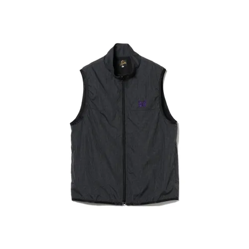 Beams Needles X BEAMS Co-branded Series Vests Men Black