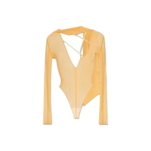 Jacquemus Bodysuits Women's Yellow