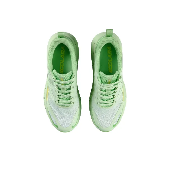 KOOLARA Low-Top Running Shoes Men's Lime Green-3