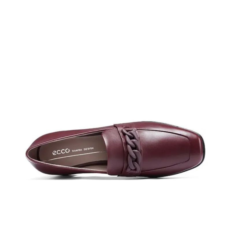 Ecco Loafers Women's Dark Burgundy-3