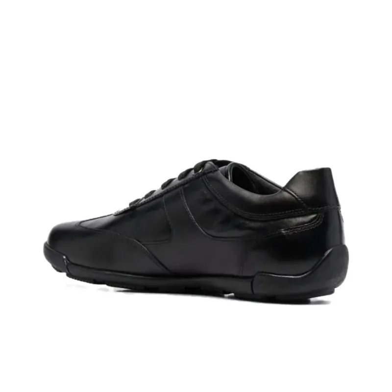 GEOX Low Top Casual Shoes Men's Black-3