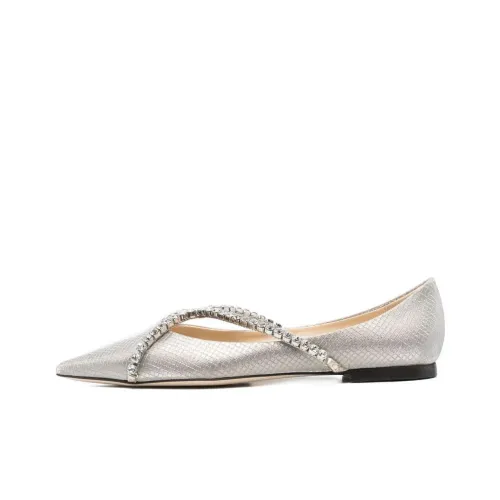 Jimmy Choo Genevi Women's Casual Shoes Women's Silver
