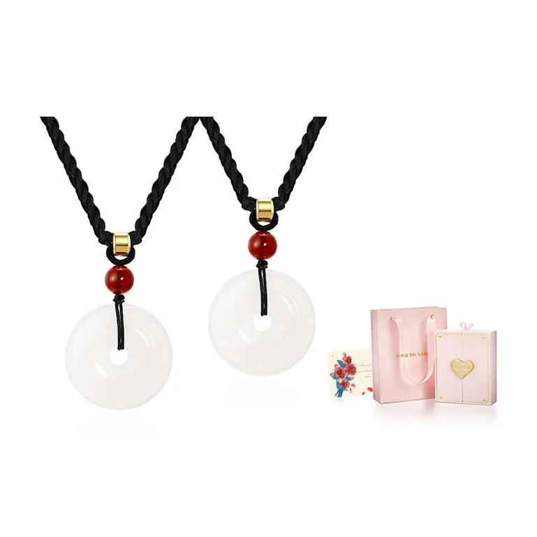KING TAI SANG Chalcedony Necklaces Unisex-5