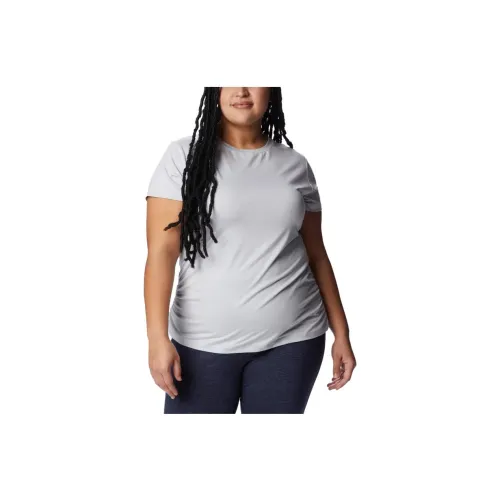 Columbia T-Shirts Women's Rolled Cloud Gray