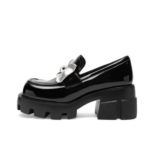 MIO Loafers Women's Low-Top Black