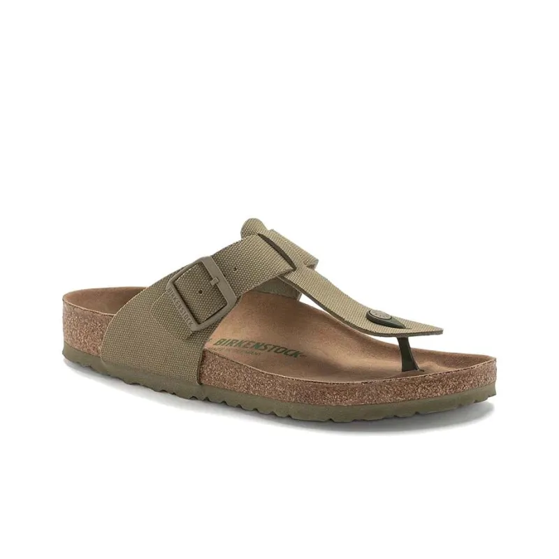 Birkenstock Medina Vegan Textile Narrow Fit Sandals 'Faded Khaki'-1
