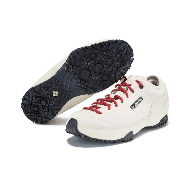 Columbia Slip Resistant Low Top Outdoor Shoes Women's Ecru-4