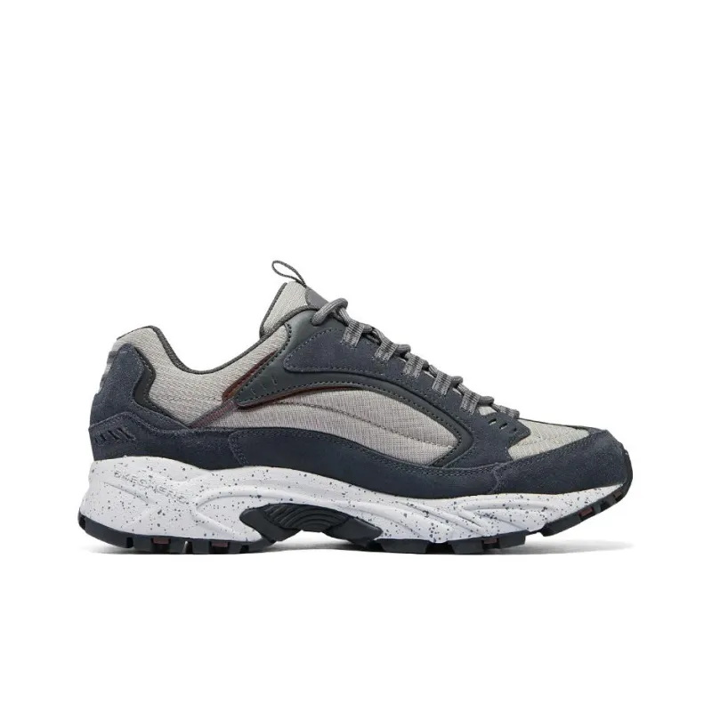 Skechers Stamina Cutback 'Black Grey Beige'-1