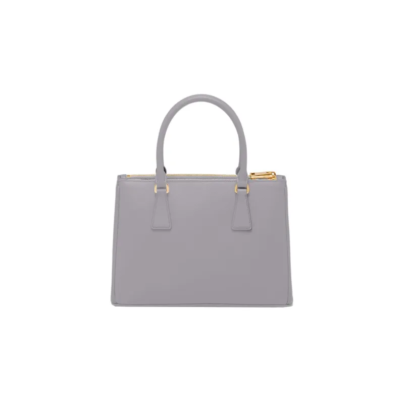 PRADA Galleria Killer Bag Leather Shoulder Bag Crossbody Bag Handbag Medium Size Women's Purple Gray-2